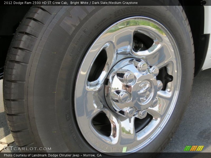 Bright White / Dark Slate/Medium Graystone 2012 Dodge Ram 2500 HD ST Crew Cab