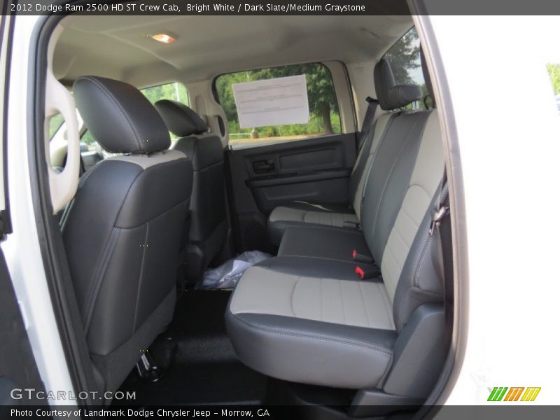 Bright White / Dark Slate/Medium Graystone 2012 Dodge Ram 2500 HD ST Crew Cab