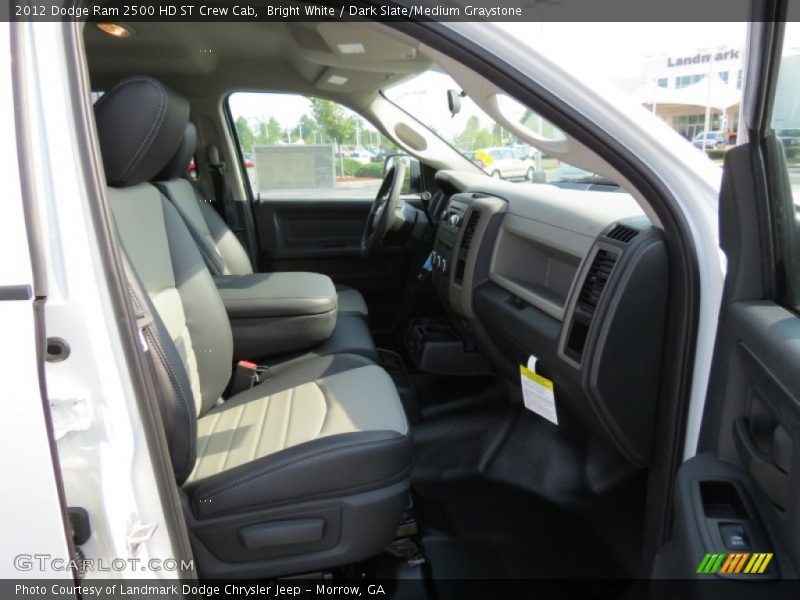 Bright White / Dark Slate/Medium Graystone 2012 Dodge Ram 2500 HD ST Crew Cab