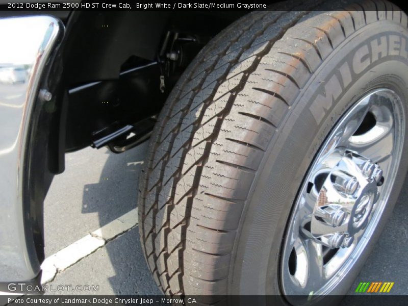 Bright White / Dark Slate/Medium Graystone 2012 Dodge Ram 2500 HD ST Crew Cab