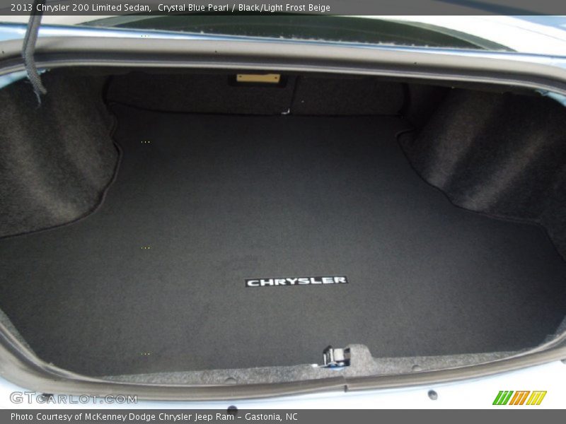  2013 200 Limited Sedan Trunk