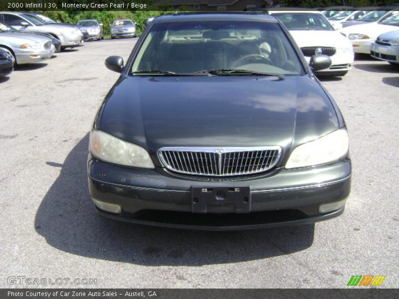Monterey Green Pearl / Beige 2000 Infiniti I 30