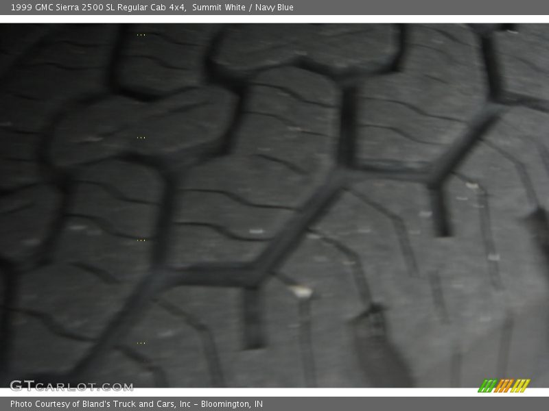 Summit White / Navy Blue 1999 GMC Sierra 2500 SL Regular Cab 4x4