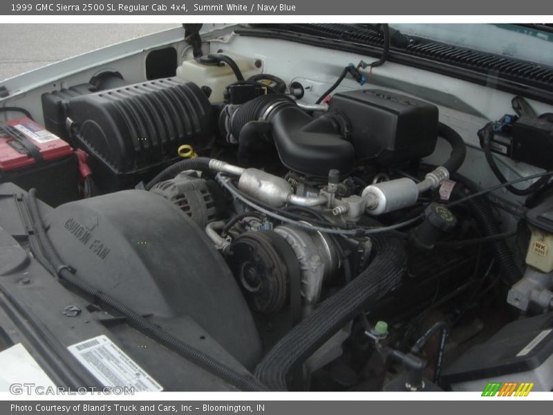  1999 Sierra 2500 SL Regular Cab 4x4 Engine - 5.7 Liter OHV 16-Valve V8