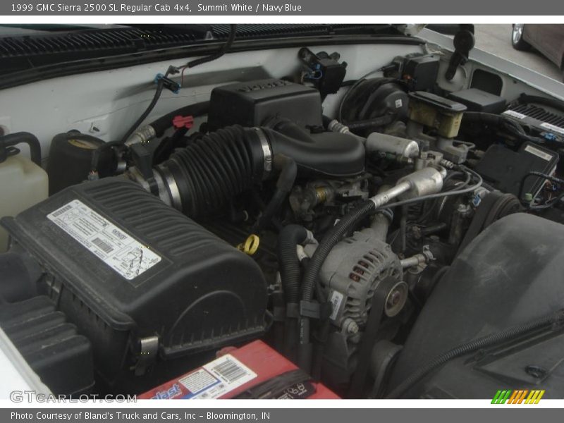  1999 Sierra 2500 SL Regular Cab 4x4 Engine - 5.7 Liter OHV 16-Valve V8