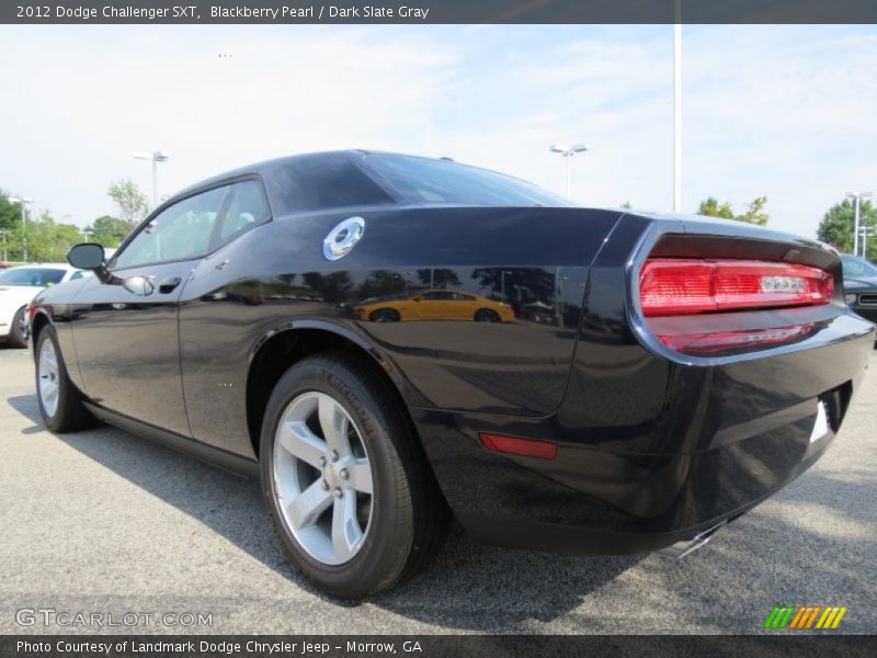 Blackberry Pearl / Dark Slate Gray 2012 Dodge Challenger SXT