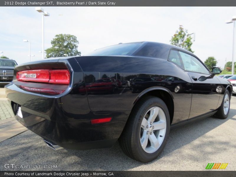 Blackberry Pearl / Dark Slate Gray 2012 Dodge Challenger SXT