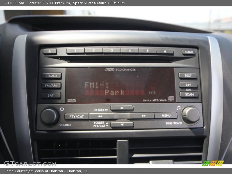 Audio System of 2010 Forester 2.5 XT Premium
