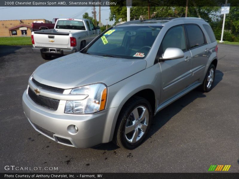 Silverstone Metallic / Ebony 2008 Chevrolet Equinox Sport AWD