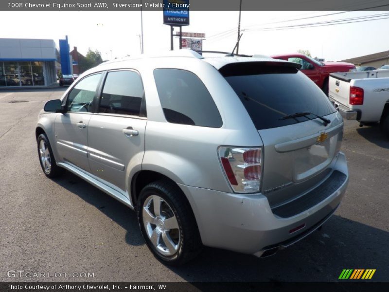 Silverstone Metallic / Ebony 2008 Chevrolet Equinox Sport AWD