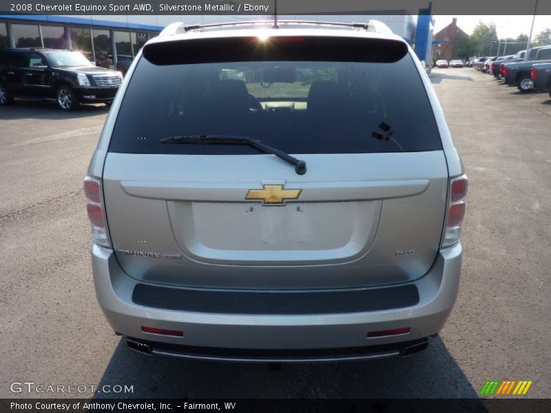 Silverstone Metallic / Ebony 2008 Chevrolet Equinox Sport AWD