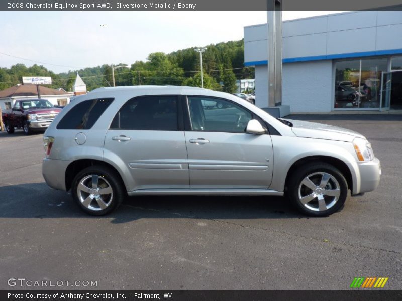 Silverstone Metallic / Ebony 2008 Chevrolet Equinox Sport AWD