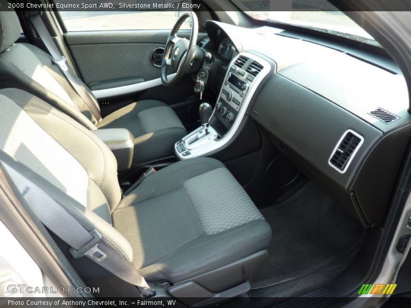 Silverstone Metallic / Ebony 2008 Chevrolet Equinox Sport AWD