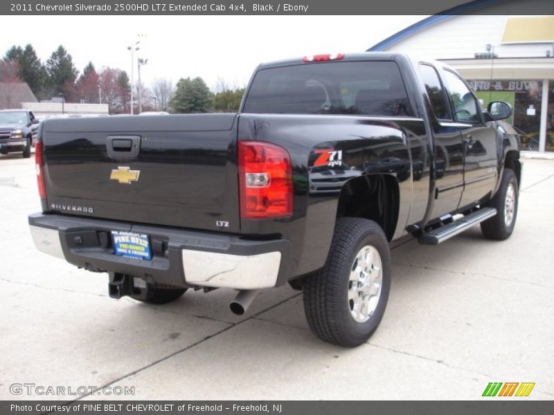 Black / Ebony 2011 Chevrolet Silverado 2500HD LTZ Extended Cab 4x4