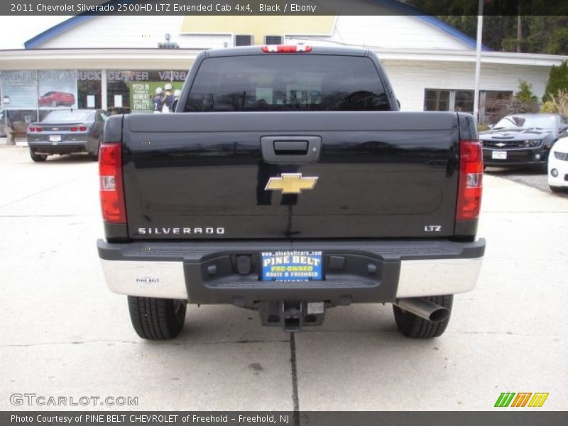 Black / Ebony 2011 Chevrolet Silverado 2500HD LTZ Extended Cab 4x4