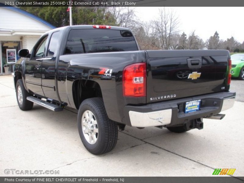 Black / Ebony 2011 Chevrolet Silverado 2500HD LTZ Extended Cab 4x4
