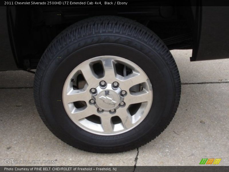 Black / Ebony 2011 Chevrolet Silverado 2500HD LTZ Extended Cab 4x4