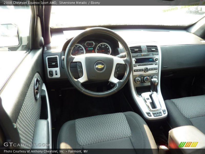 Silverstone Metallic / Ebony 2008 Chevrolet Equinox Sport AWD