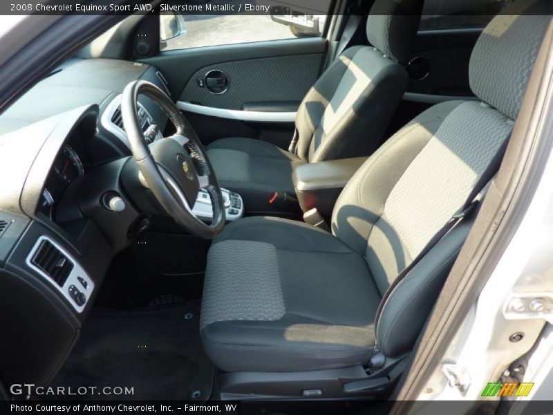 Silverstone Metallic / Ebony 2008 Chevrolet Equinox Sport AWD