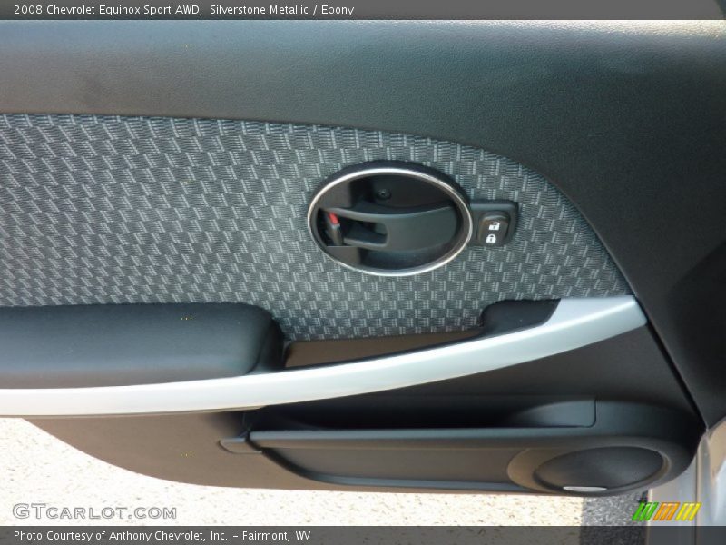Silverstone Metallic / Ebony 2008 Chevrolet Equinox Sport AWD
