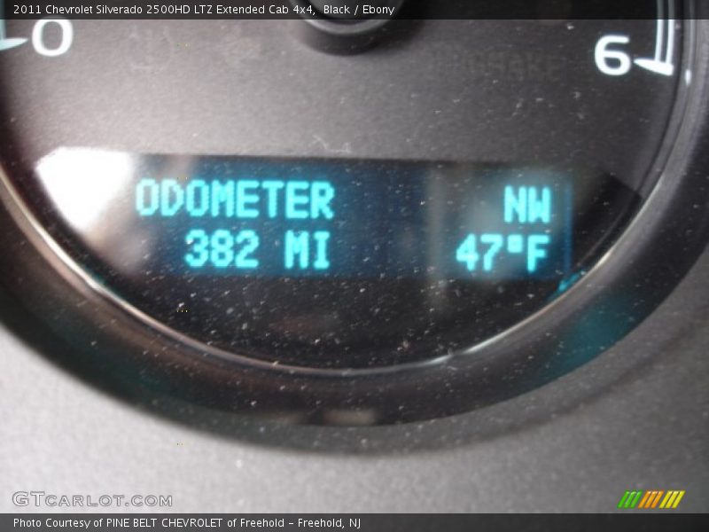 Black / Ebony 2011 Chevrolet Silverado 2500HD LTZ Extended Cab 4x4