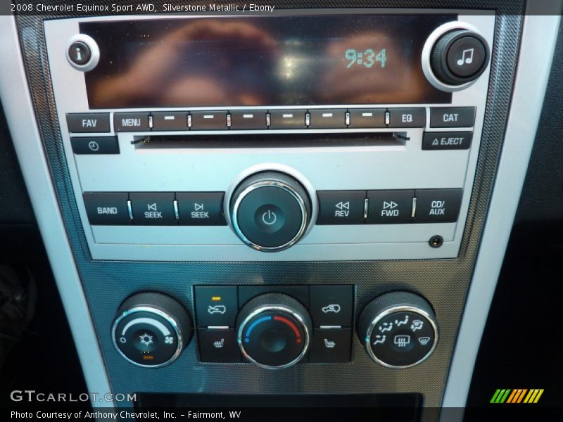 Silverstone Metallic / Ebony 2008 Chevrolet Equinox Sport AWD