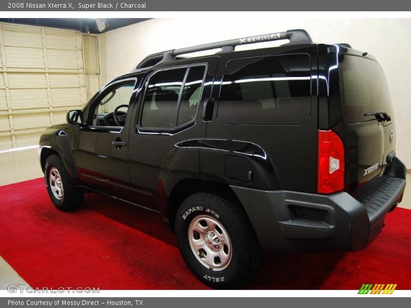 Super Black / Charcoal 2008 Nissan Xterra X