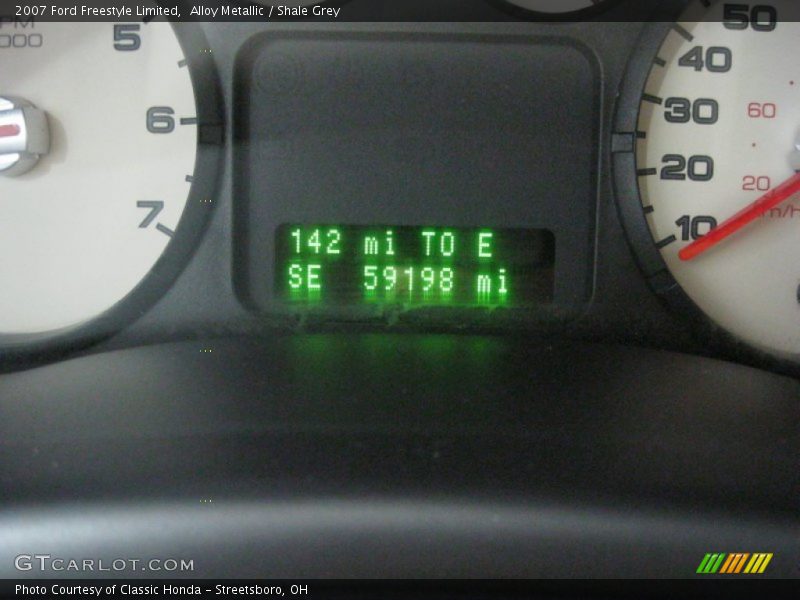 Alloy Metallic / Shale Grey 2007 Ford Freestyle Limited