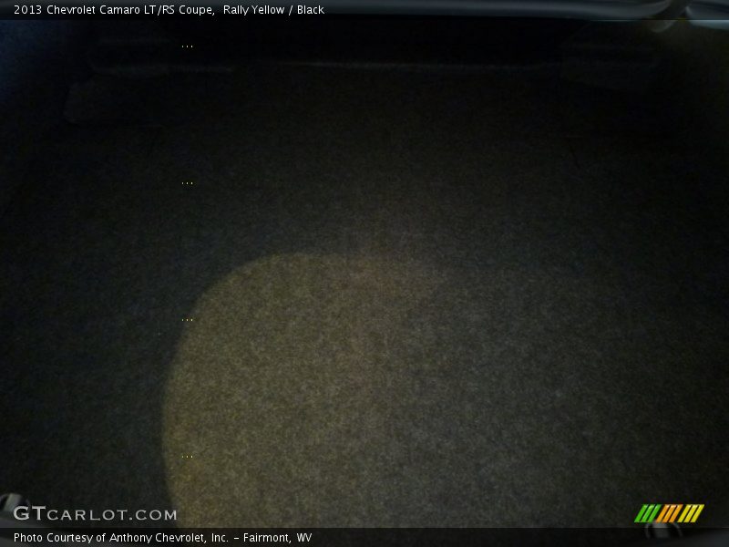 Rally Yellow / Black 2013 Chevrolet Camaro LT/RS Coupe