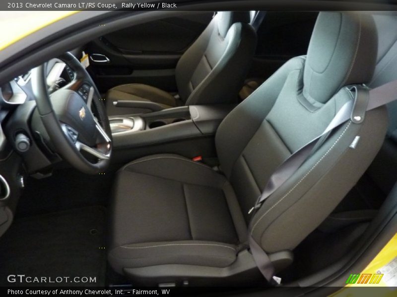 Front Seat of 2013 Camaro LT/RS Coupe