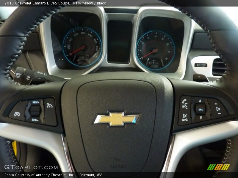 Rally Yellow / Black 2013 Chevrolet Camaro LT/RS Coupe
