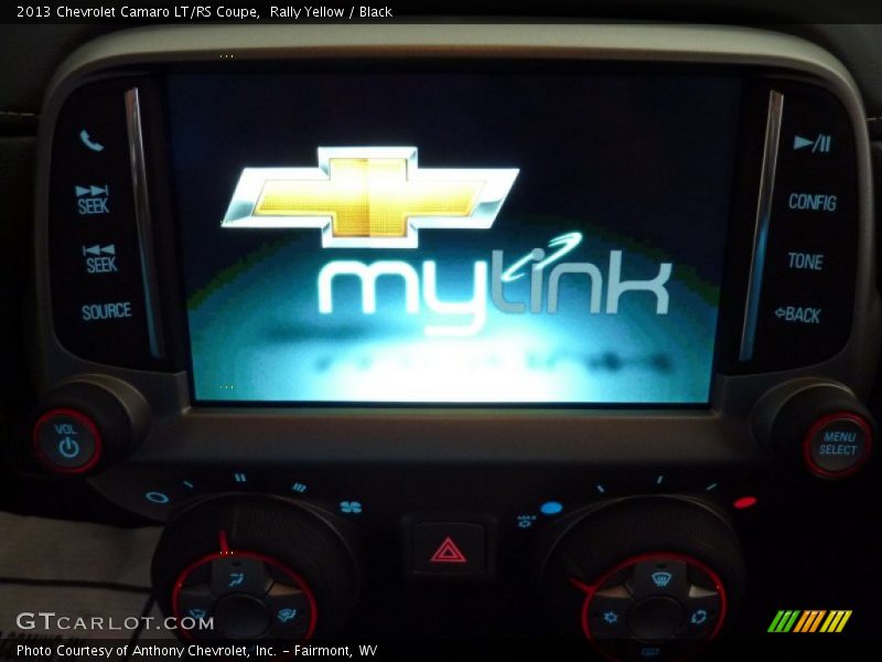 Rally Yellow / Black 2013 Chevrolet Camaro LT/RS Coupe