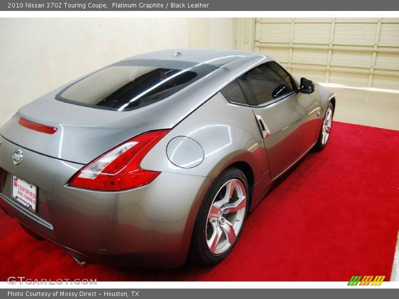 Platinum Graphite / Black Leather 2010 Nissan 370Z Touring Coupe
