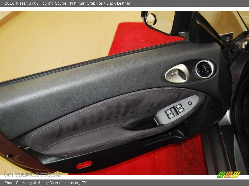 Platinum Graphite / Black Leather 2010 Nissan 370Z Touring Coupe