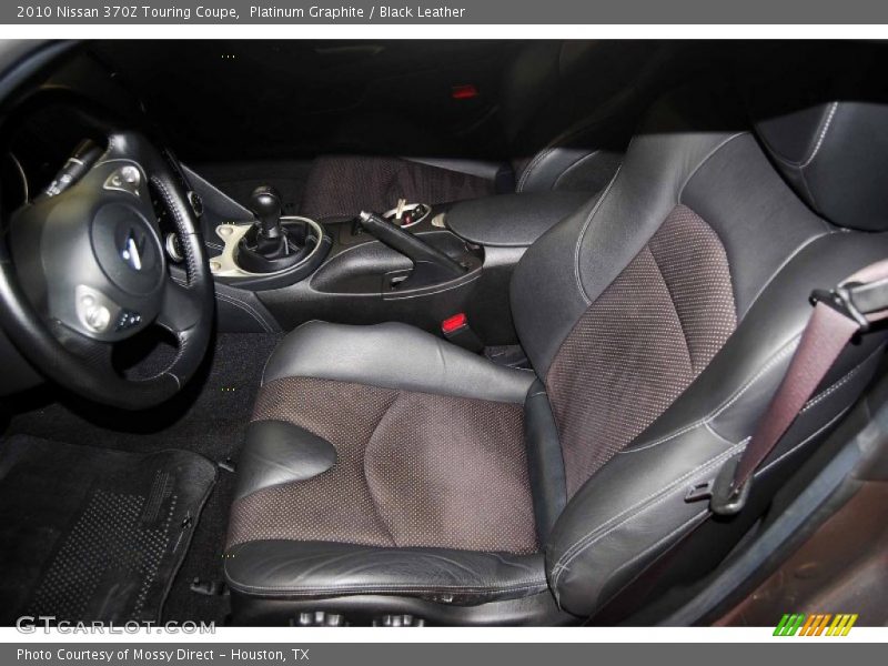 Platinum Graphite / Black Leather 2010 Nissan 370Z Touring Coupe