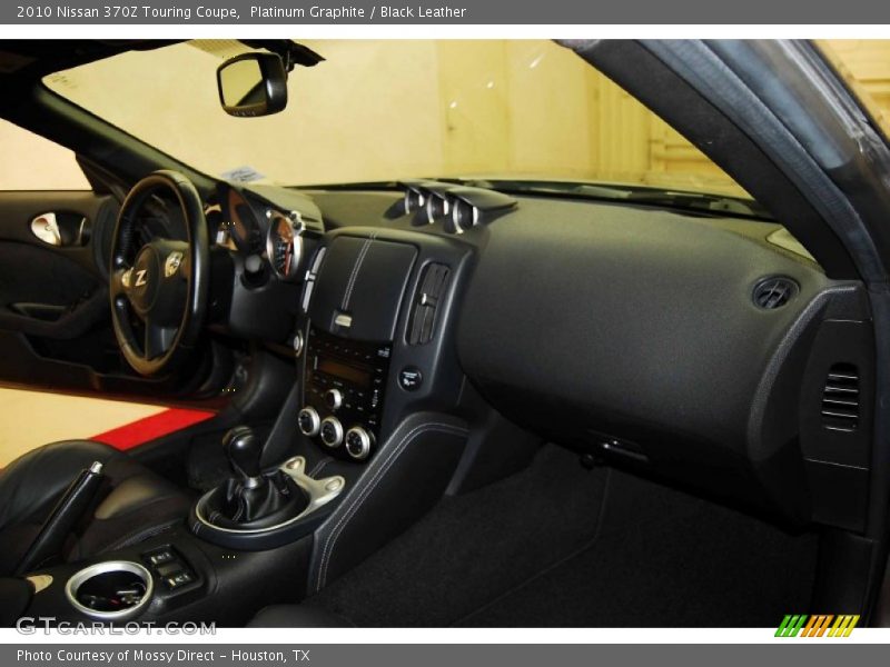Platinum Graphite / Black Leather 2010 Nissan 370Z Touring Coupe