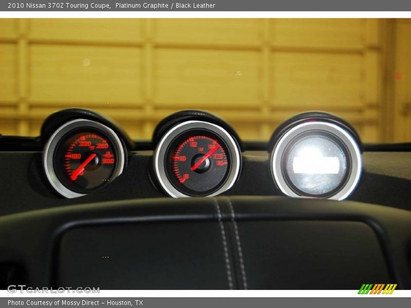 Platinum Graphite / Black Leather 2010 Nissan 370Z Touring Coupe