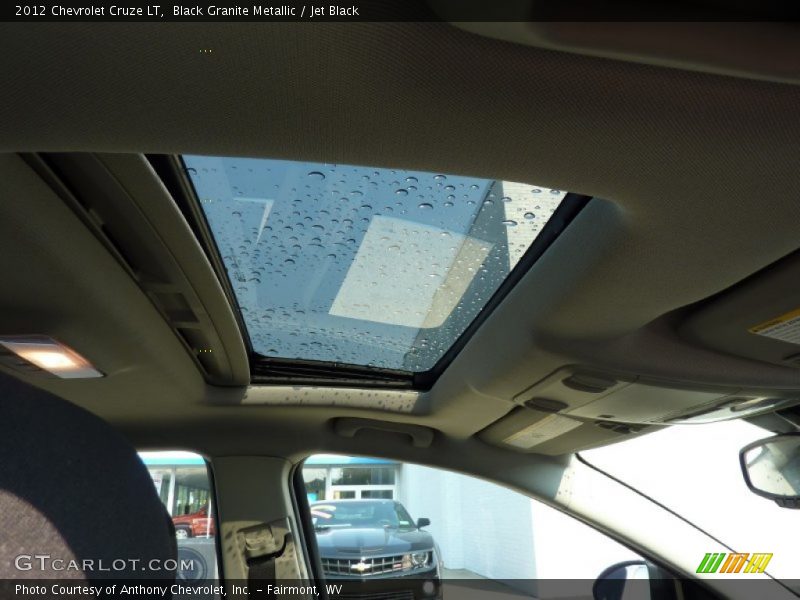 Black Granite Metallic / Jet Black 2012 Chevrolet Cruze LT