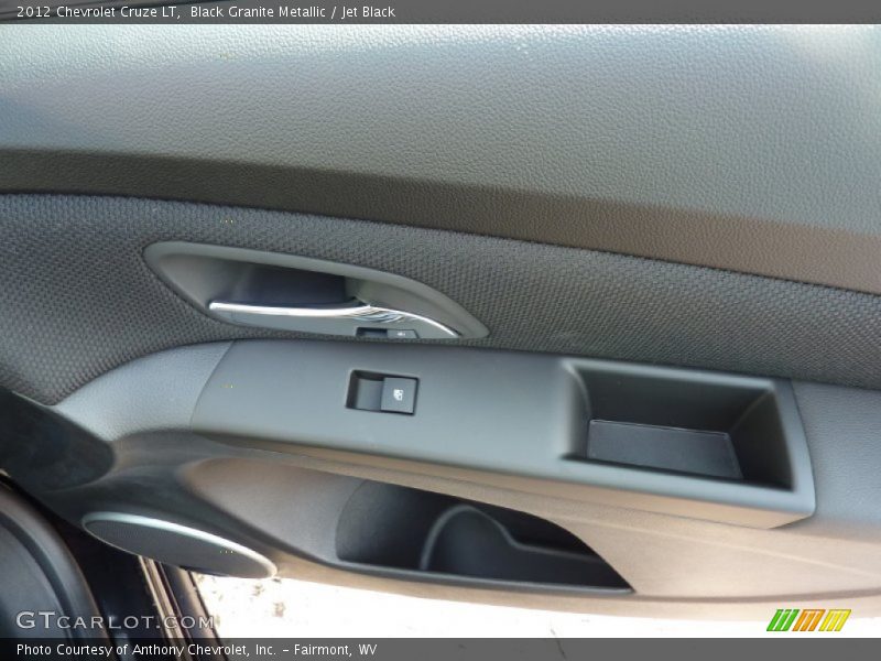 Black Granite Metallic / Jet Black 2012 Chevrolet Cruze LT