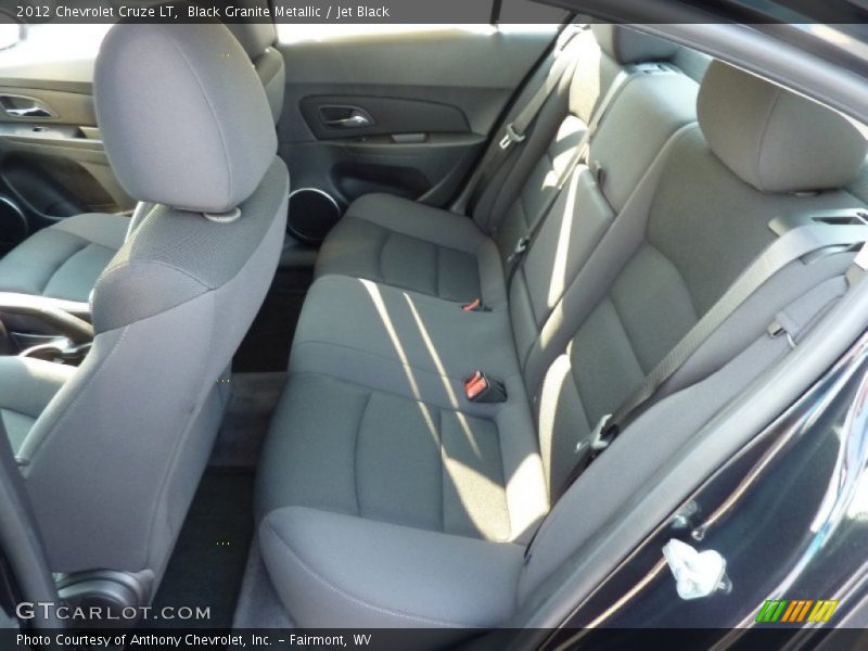 Black Granite Metallic / Jet Black 2012 Chevrolet Cruze LT