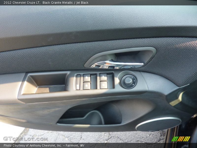 Black Granite Metallic / Jet Black 2012 Chevrolet Cruze LT