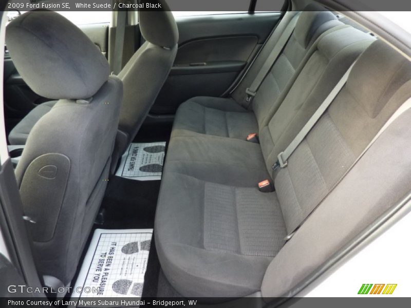 White Suede / Charcoal Black 2009 Ford Fusion SE