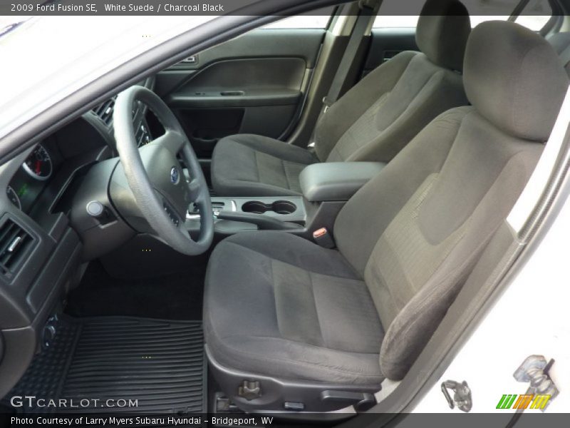 White Suede / Charcoal Black 2009 Ford Fusion SE