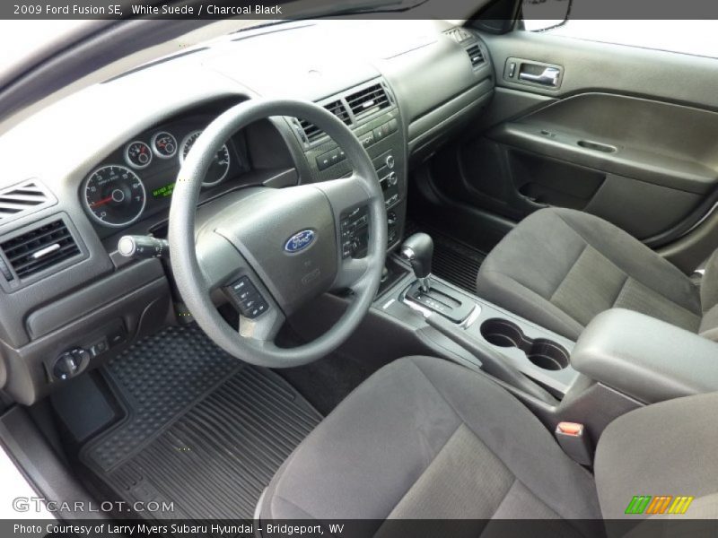 White Suede / Charcoal Black 2009 Ford Fusion SE