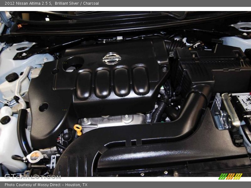 Brilliant Silver / Charcoal 2012 Nissan Altima 2.5 S