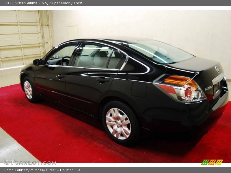 Super Black / Frost 2012 Nissan Altima 2.5 S