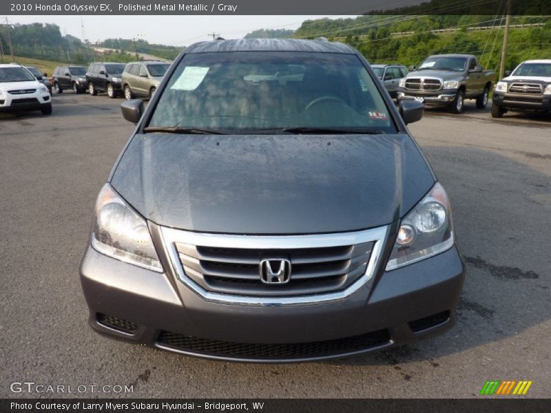 Polished Metal Metallic / Gray 2010 Honda Odyssey EX
