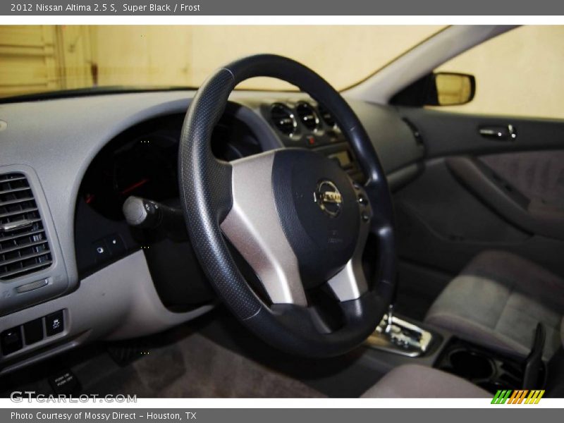 Super Black / Frost 2012 Nissan Altima 2.5 S
