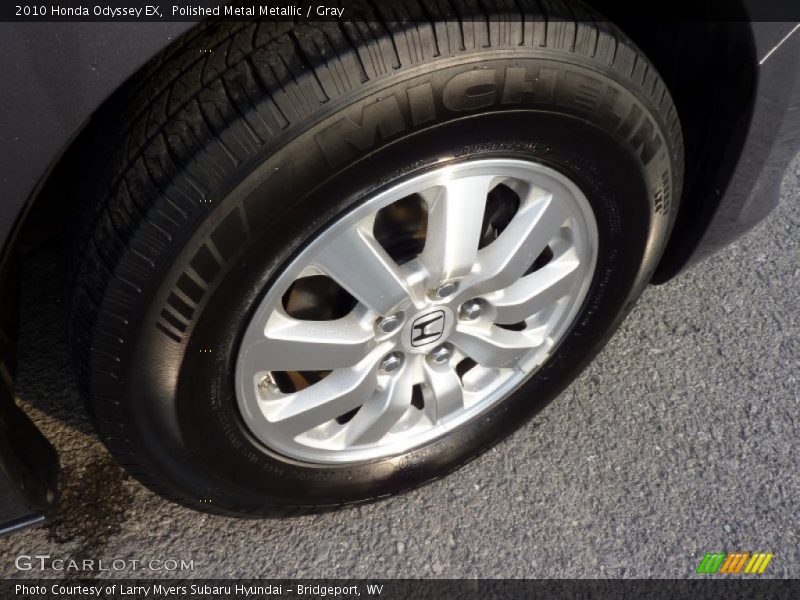Polished Metal Metallic / Gray 2010 Honda Odyssey EX