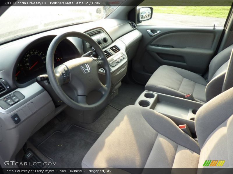 Polished Metal Metallic / Gray 2010 Honda Odyssey EX